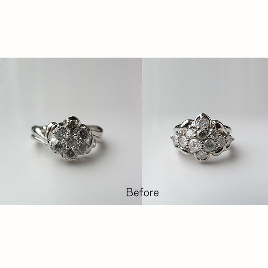 Platinum Remake Engagement Ring|Gallery 455