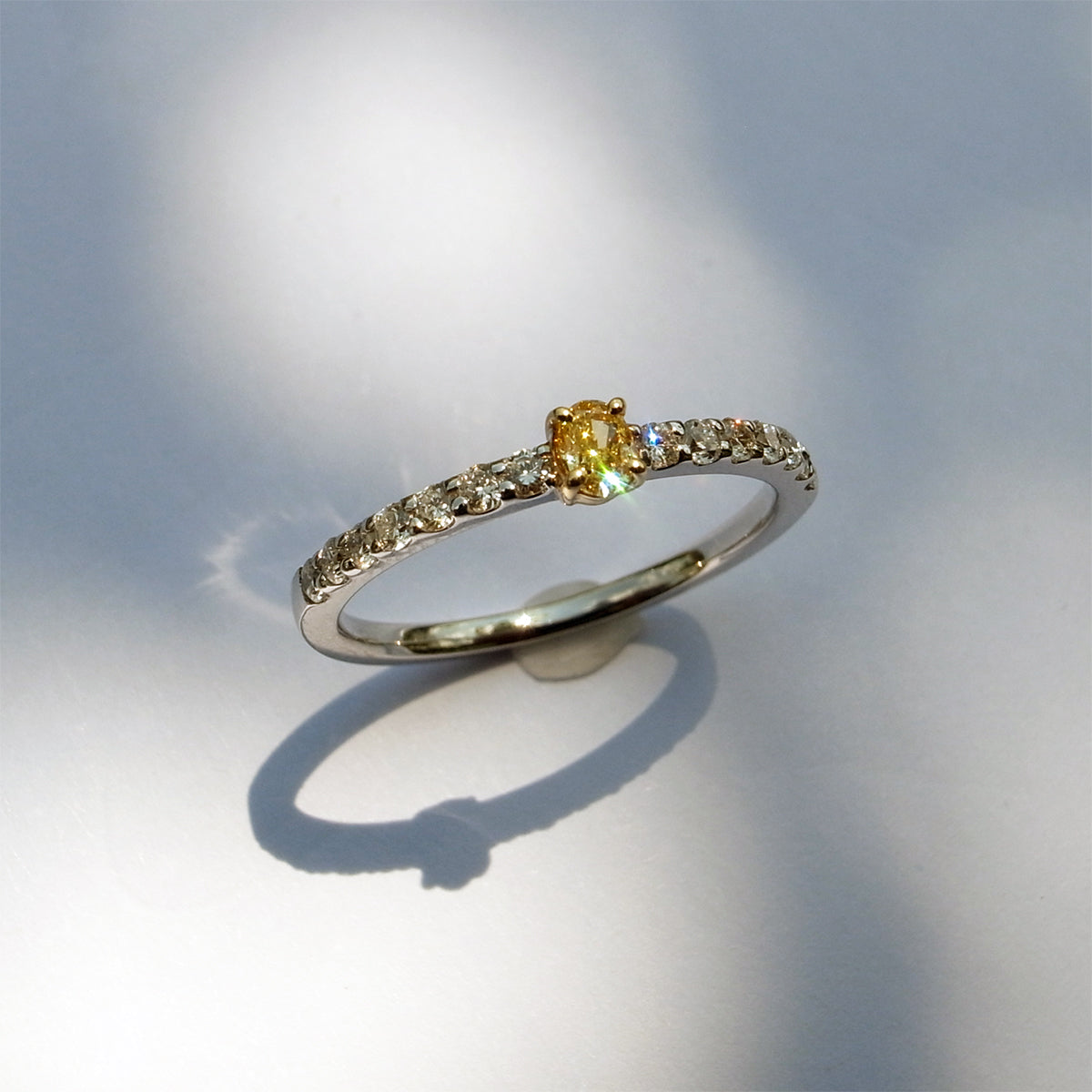 Baguette Diamond 0.XXct / K18YG Ring