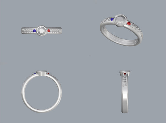 3本のリング　→　一本のリングへ