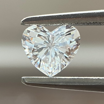 0.311ct Dカラー 天然ダイヤモンド ハートシェイプルース