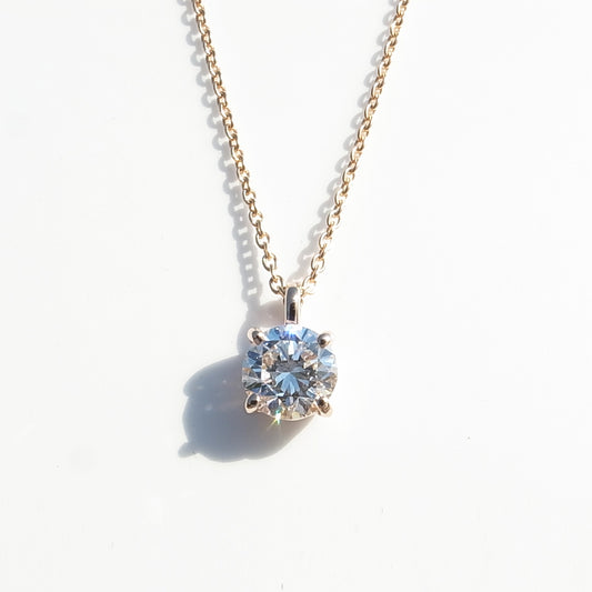 約0.5ct ダイヤモンド K18PGリメイクネックレス｜Gallery 311