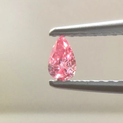 天然ピンクダイヤモンド Fancy Vivid Purplish Pink 0.122ct SI2 ルース｜Gallery 446