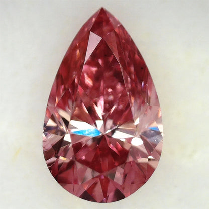 天然ピンクダイヤモンド Fancy Vivid Pink 0.160ct VS2 ルース｜Gallery 462