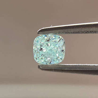 裸石 0.29ct Fancy Light Bluish Green VS-2 GIA鑑定書付き