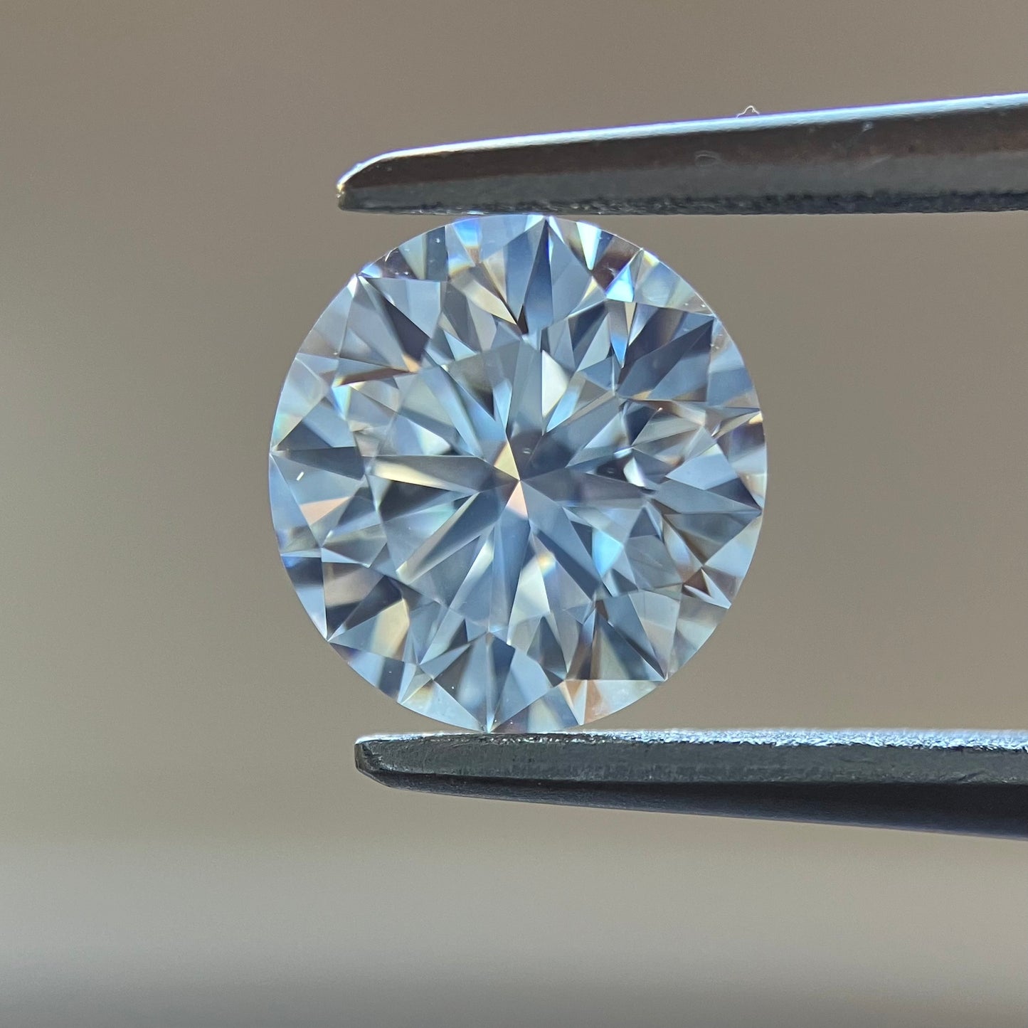 裸石 1.152ct Faint Brown(K)  VS-2 RD 中央宝石研究所ソーティング付き