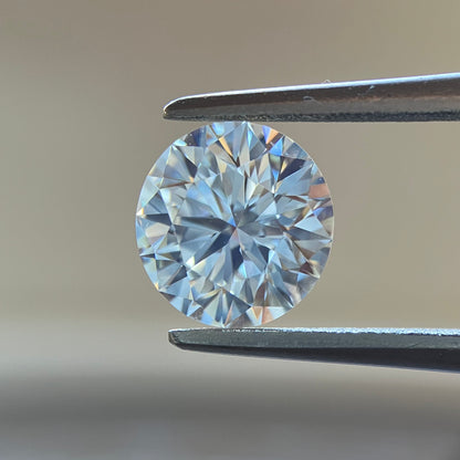 裸石 1.152ct Faint Brown(K)  VS-2 RD 中央宝石研究所ソーティング付き