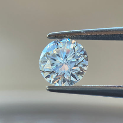 裸石 1.152ct Faint Brown(K)  VS-2 RD 中央宝石研究所ソーティング付き