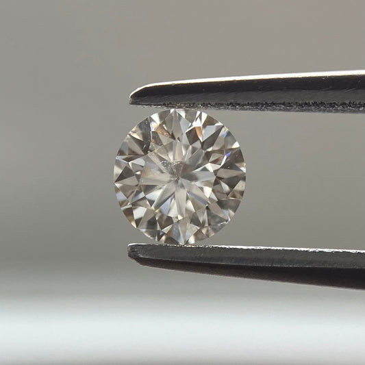 裸石 0.301ct Very Light Brown  SI-2 RD 中央宝石研究所ソーティング付き