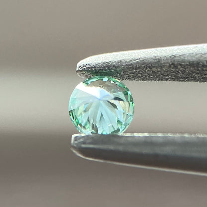 裸石 0.04ct Fancy Bluish Green RD GIA鑑定書付き