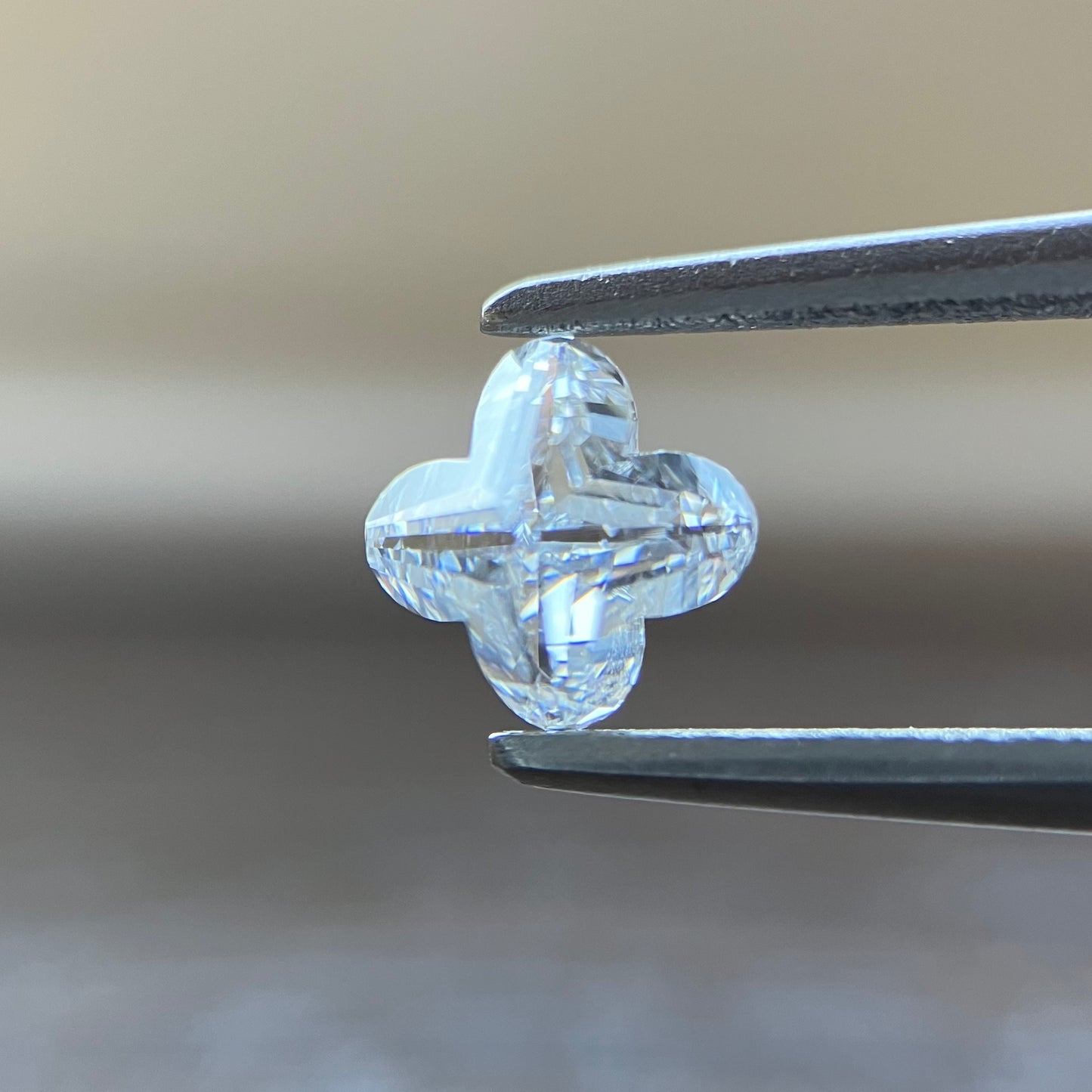 裸石 0.441ct D VS-1 花型　中央宝石研究所ソーティング付