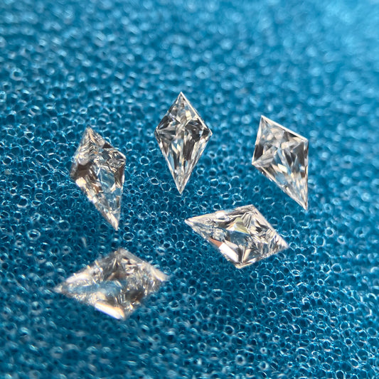 裸石 5pc of 0.307ct STAR 天然ダイヤモンド