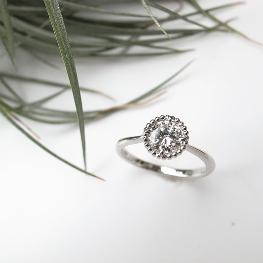 約0.5ct ダイヤモンド プラチナ リメイク婚約指輪