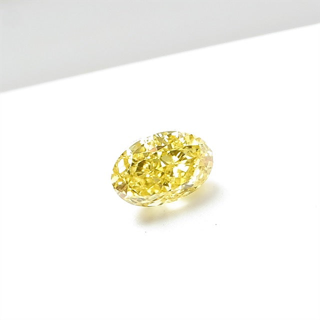 天然イエローダイヤモンド Fancy Intense Yellow 0.227ct ルース