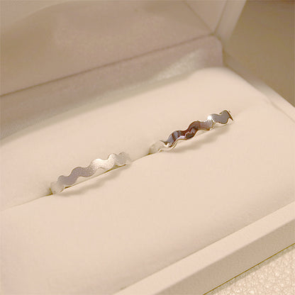 K18WG 結婚指輪