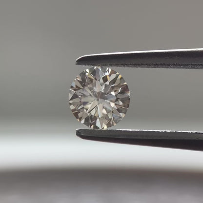 裸石 0.301ct Very Light Brown  SI-2 RD 中央宝石研究所ソーティング付き