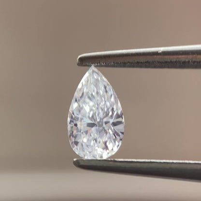 裸石 0.344ct Dカラー VS-2 PS 中央宝石研究所ソーティング付き